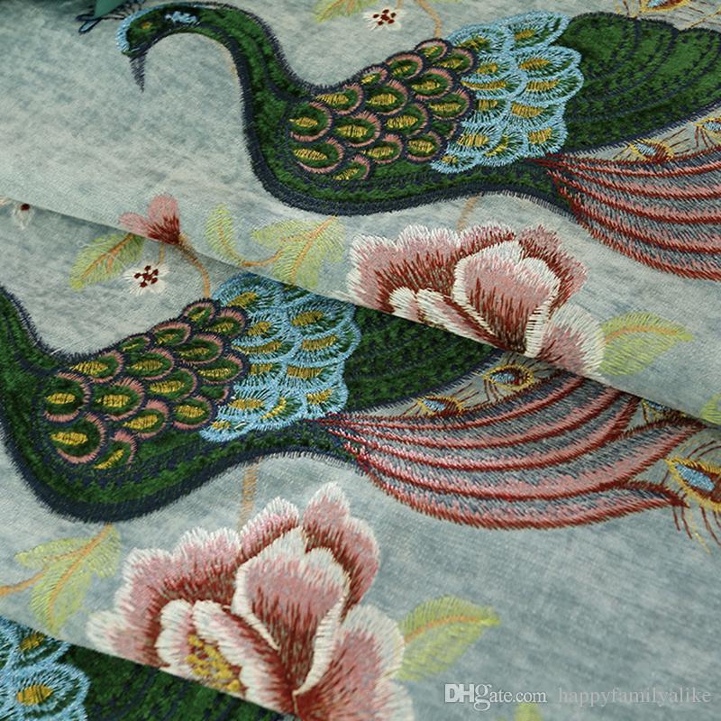 Rèm vải họa tiết cao cấp tại Hà Nội