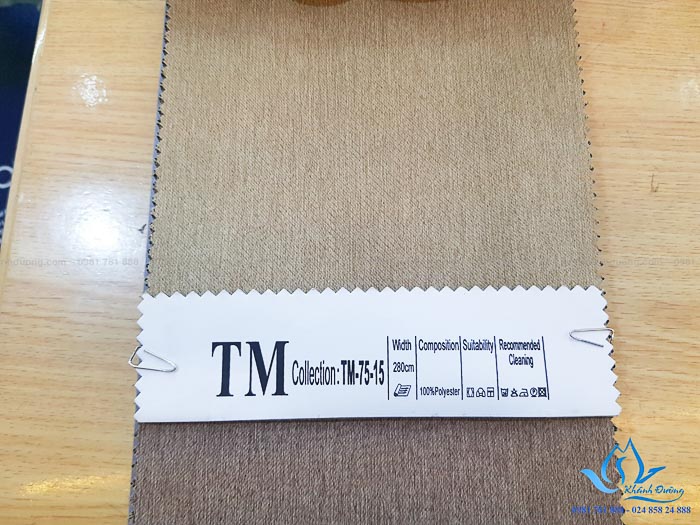 Chọn rèm vải cao cấp sang trọng cho phòng khách tại Liễu Giai TM-75-15