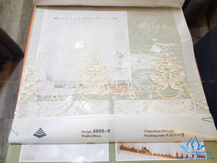 Giới thiệu mẫu rèm tân cổ điển họa tiết cao cấp Mỹ Đình, Hà Nội 8739