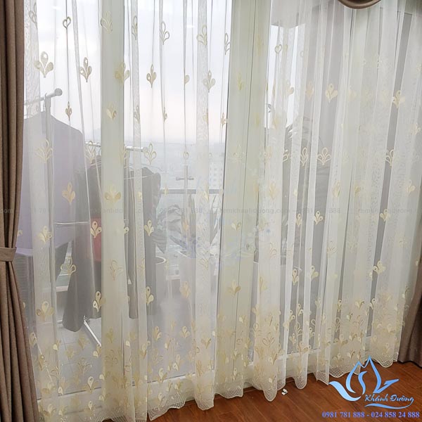 Giới thiệu mẫu rèm vải thanh lịch tại chung cư Vimeco Phạm Hùng D 10