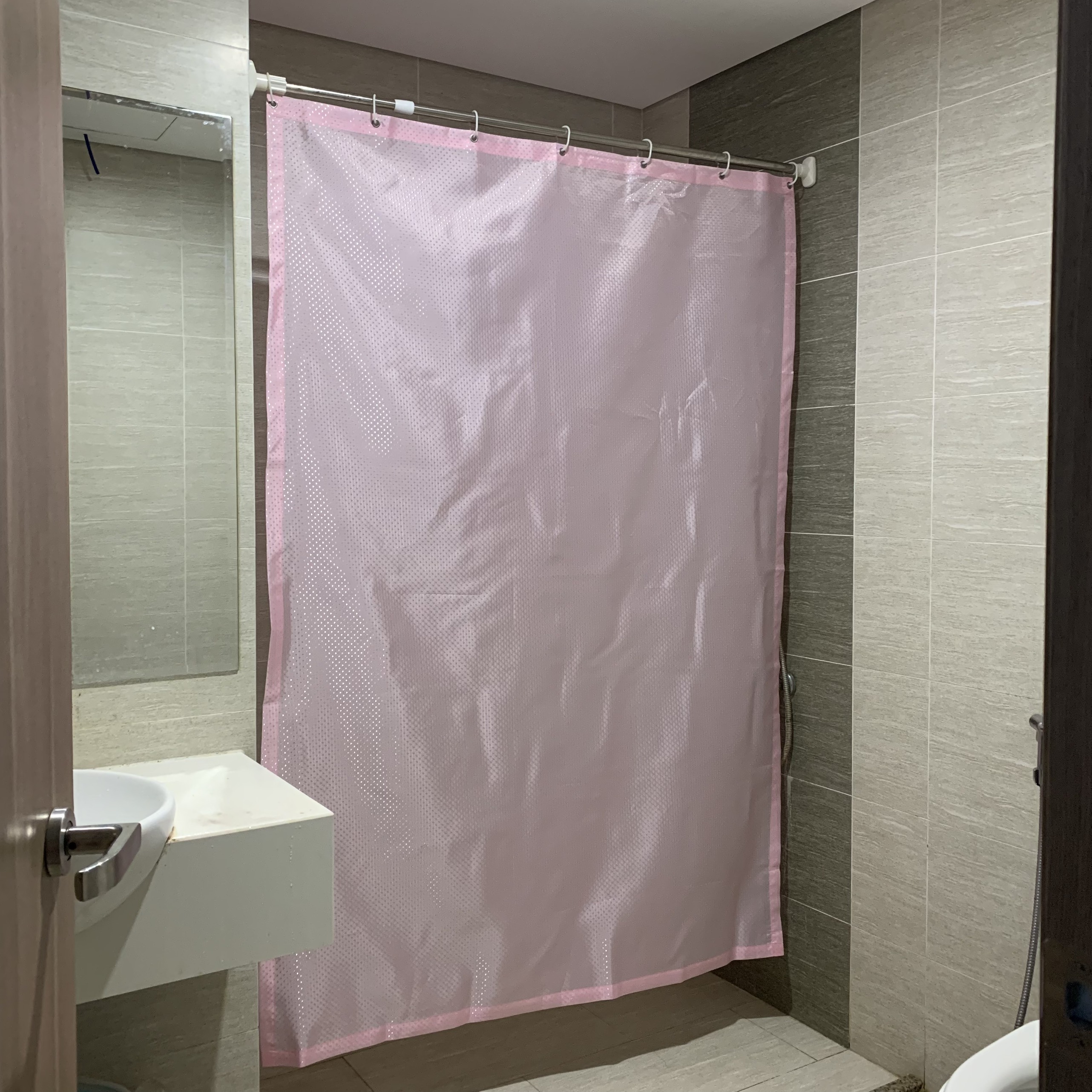 Rèm che phòng tắm chống nước tốt không nấm mốc tại  Hoàn Kiếm Hà Nội