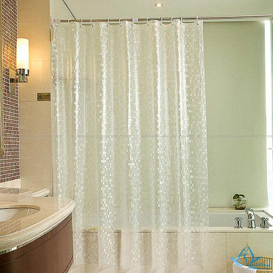 PVC chống nước: Rèm nhà tắm mang lại hiệu quả chống nước tuyệt vời. Với vật liệu PVC chắc chắn, sản phẩm có tuổi thọ cao và dễ dàng vệ sinh. Xem hình ảnh sản phẩm để khám phá thêm nhiều tính năng hấp dẫn khác nhé!