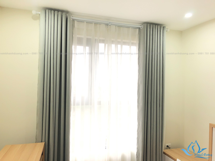 Rèm vải phòng ngủ thanh lịch tại Roman Plaza Tố Hữu, Hà Nội RV 09