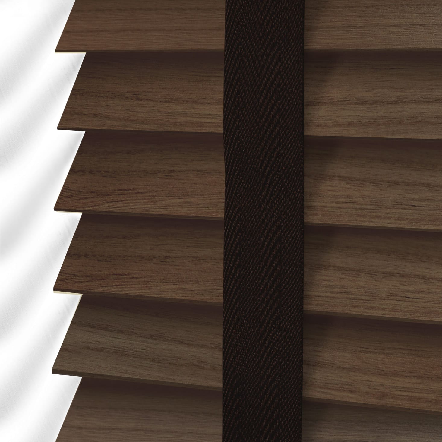 Rèm gỗ với hệ thống đai rèm đảm bảo chắc chắn