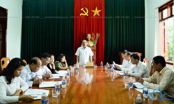 Báo giá phông sân khấu cho hội trường tại Nguyễn Trãi, Hà Nội HT11
