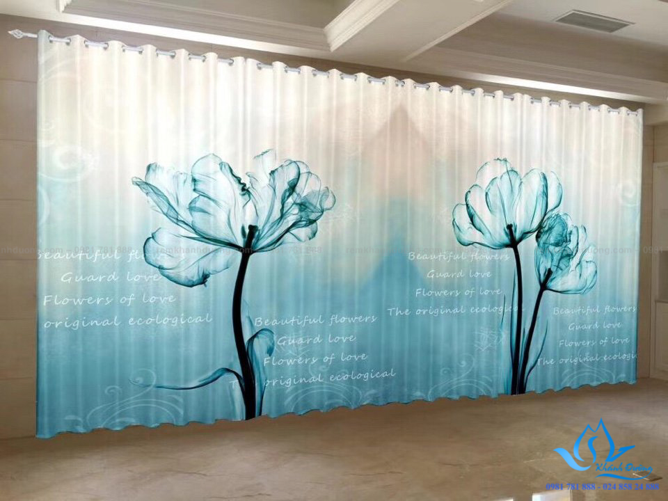 Rèm Khánh Đường là địa chỉ thi công rèm vải in tranh 3D uy tín tại Hà Nội