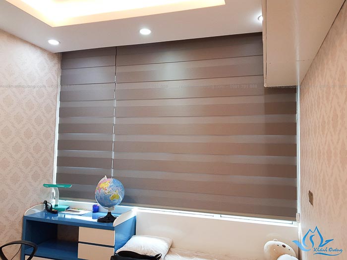 Giới thiệu mẫu rèm cầu vồng hiện đại PO352