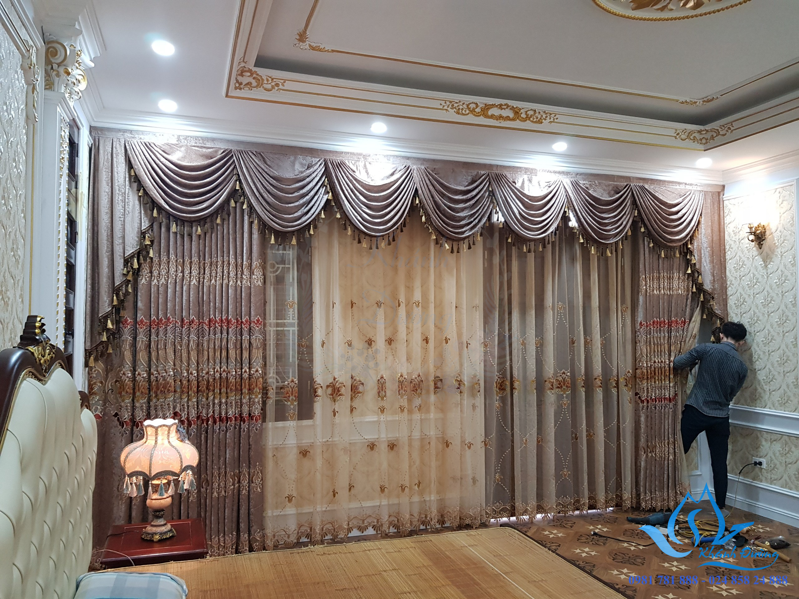 Rèm tân cổ điển phong cách quý tộc Rèm tân cổ điển phong cách quý tộc