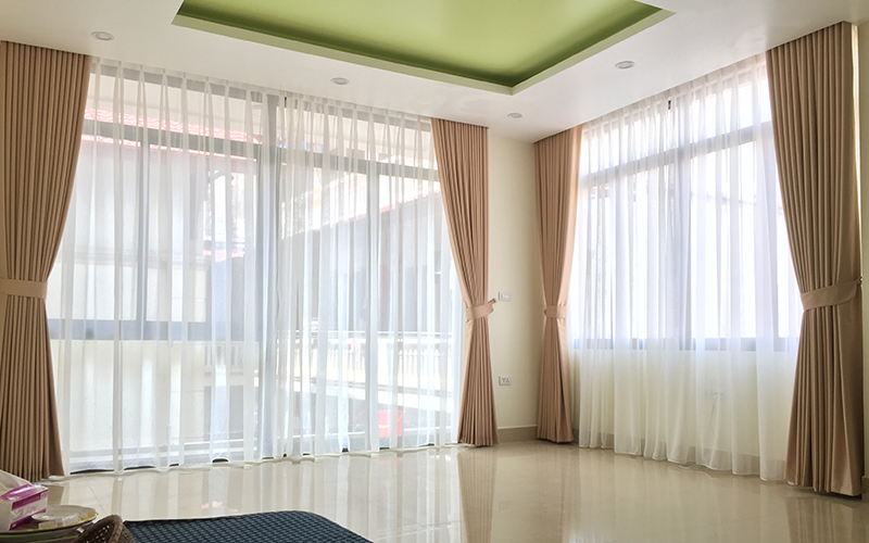 Rèm phòng khách giá tốt tại Hà Nội