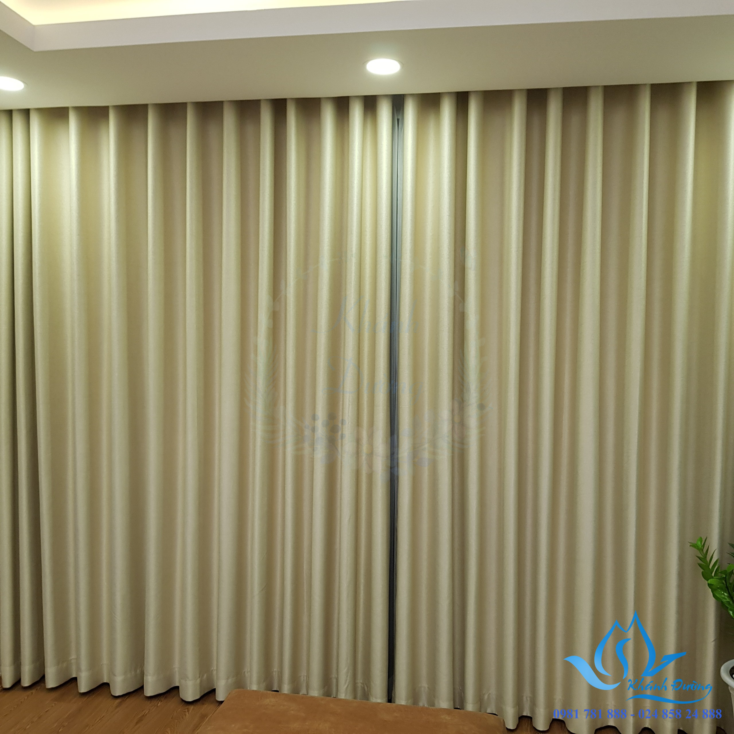 Rèm vải hai lớp cao cấp tại Hà Nội