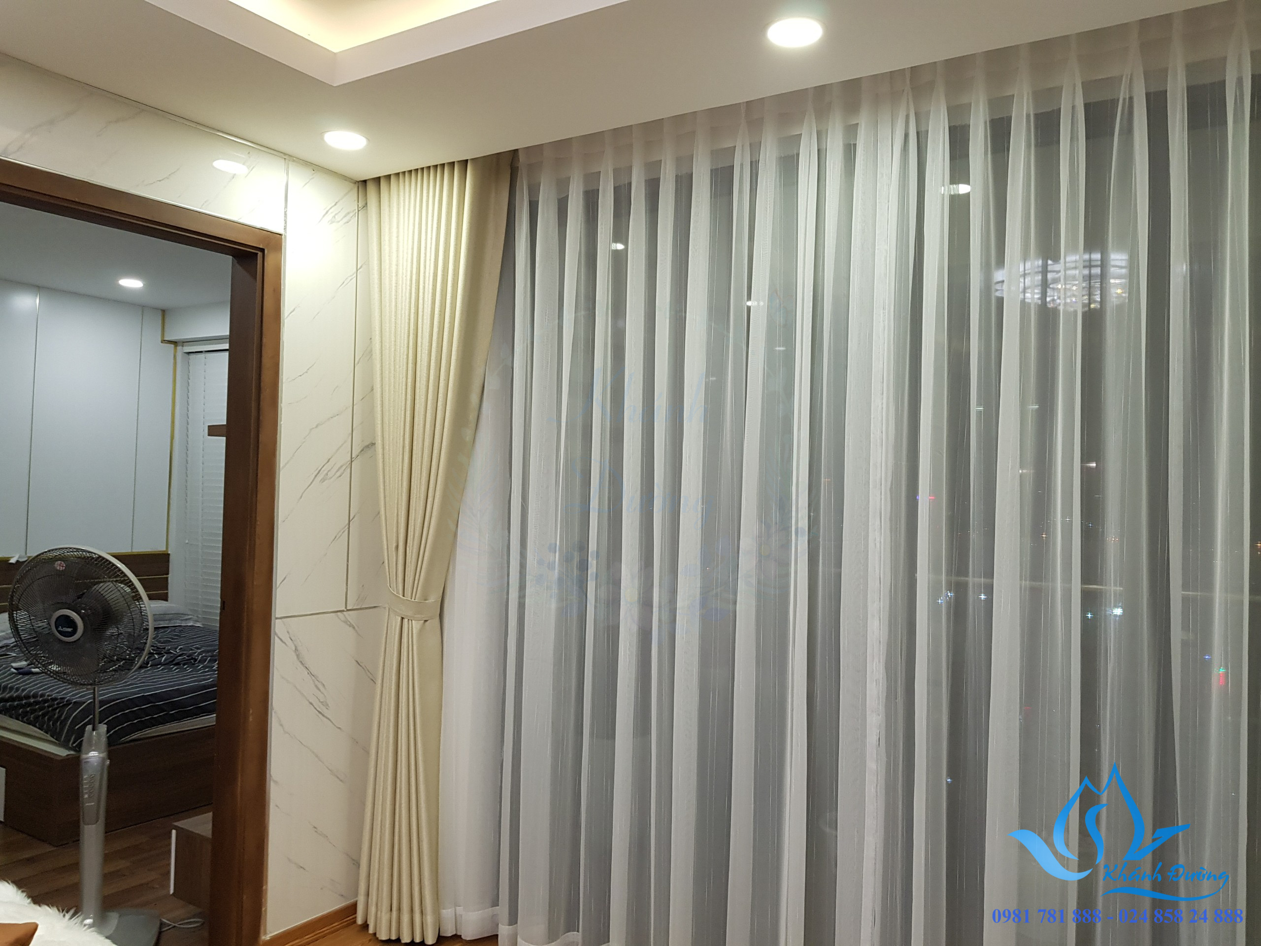 Kiểu may ly cho lớp vải voan mỏng