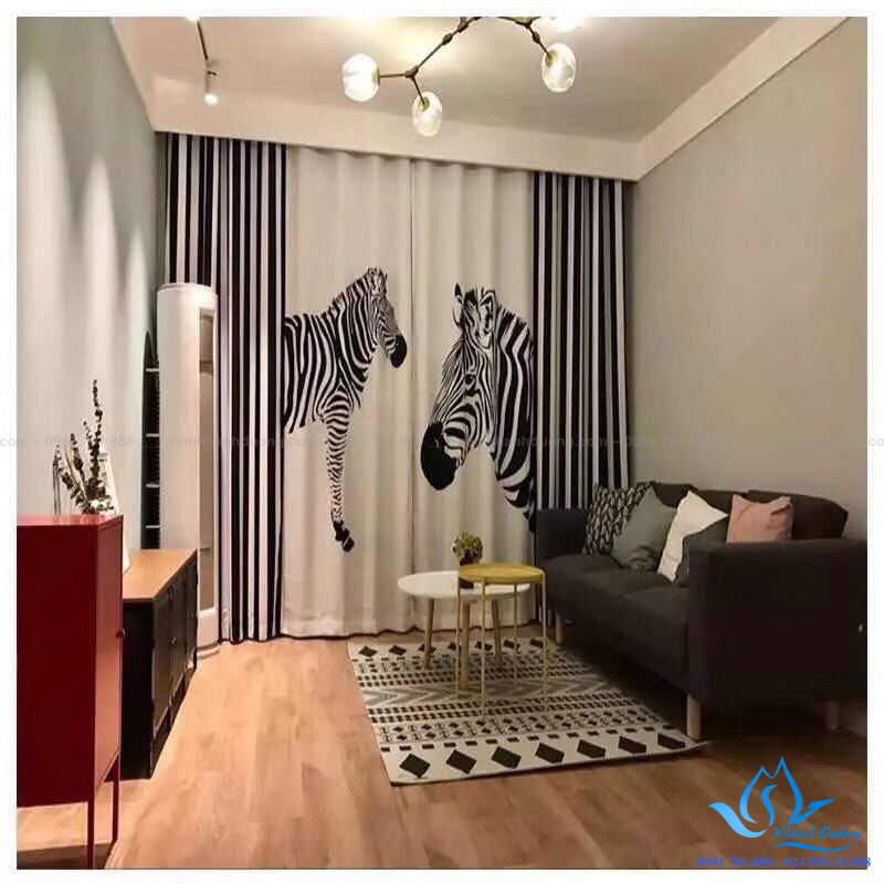Thông tin về rèm vải in tranh 3D RT18