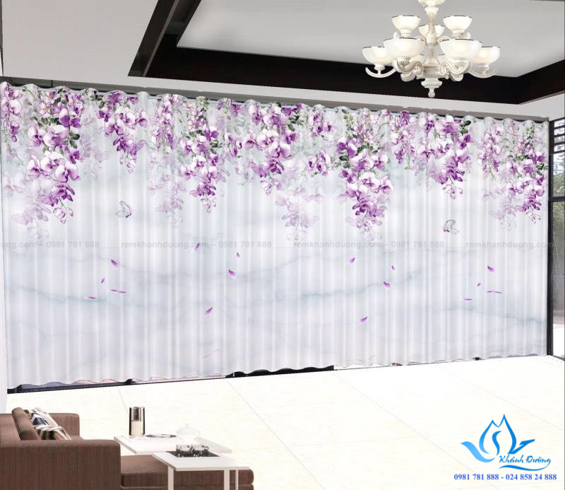 Mẫu rèm cửa in tranh 3D RT24 độc đáo tại Hàng Bún, Hà Nội Mẫu rèm cửa in tranh 3D RT24 độc đáo tại Hàng Bún, Hà Nội