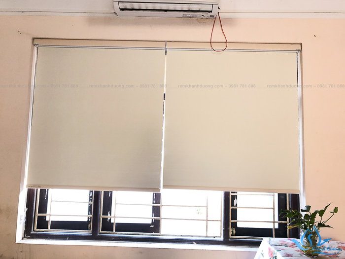 Mẫu rèm cuốn nhựa PVC RCC-03 chống nắng tốt