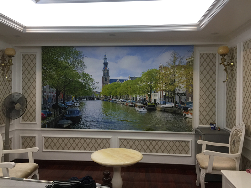 rèm cuốn tranh Ms-04