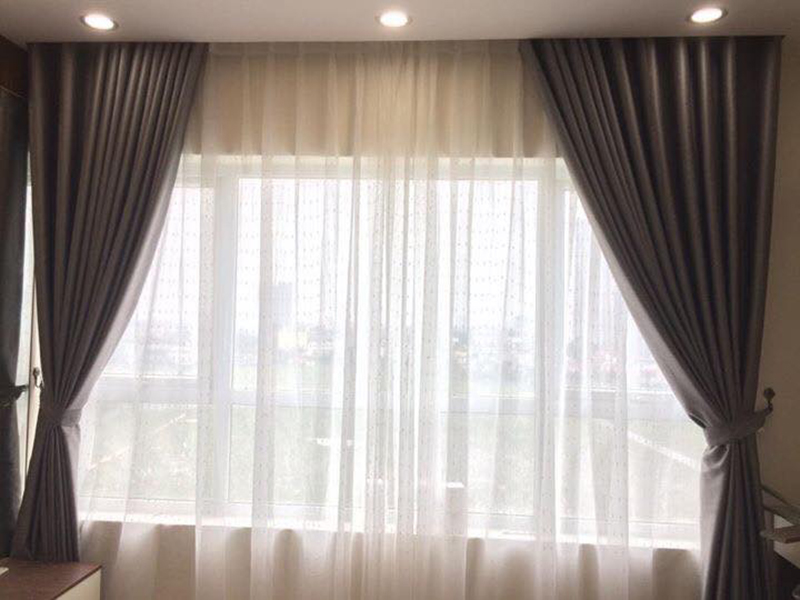 Rèm vải hai lớp HL-44