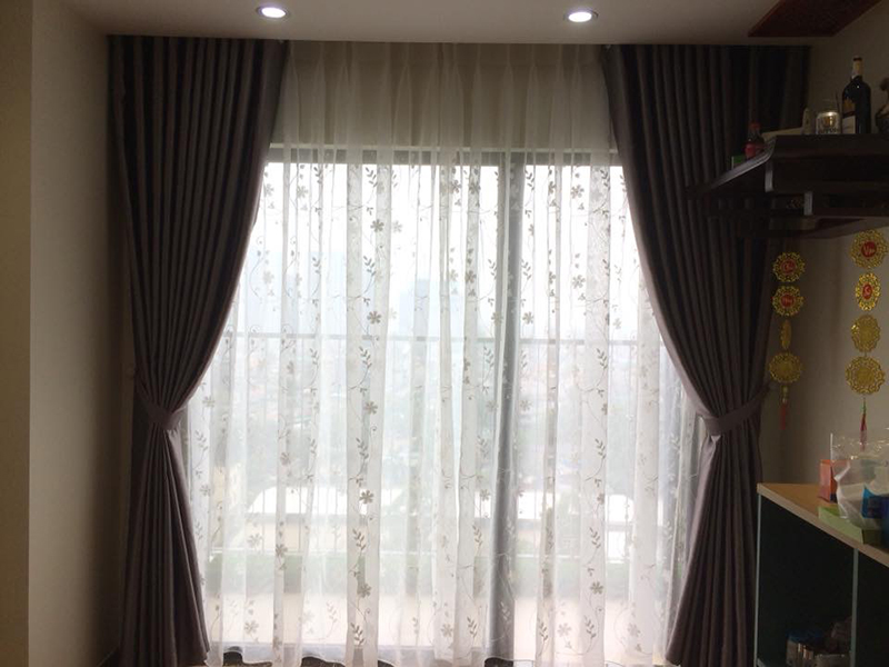 Rèm vải hai lớp HL-57