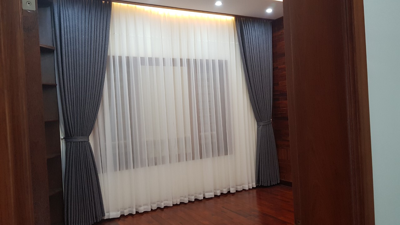 Rèm vải hai lớp cao cấp tại Hà Nội