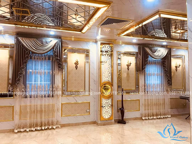 Tiết lộ sự kết hợp hoàn hảo của rèm Tân cổ điển CĐ-08