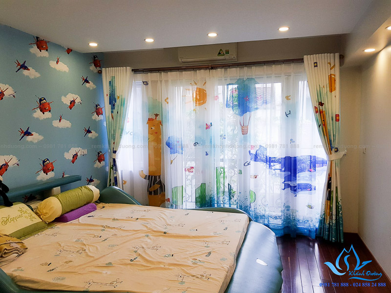 Giới thiệu thông tin về rèm vải in tranh 3D RT31