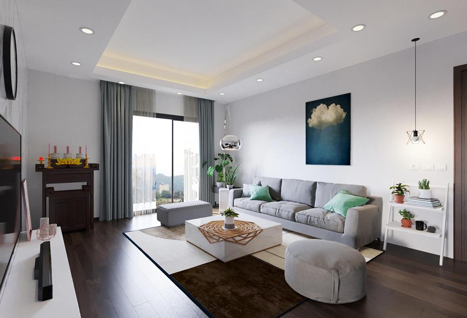 Chọn rèm phòng khách nhã nhặn