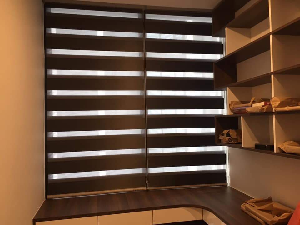 Rèm cầu vồng lấy ánh sáng khi cần