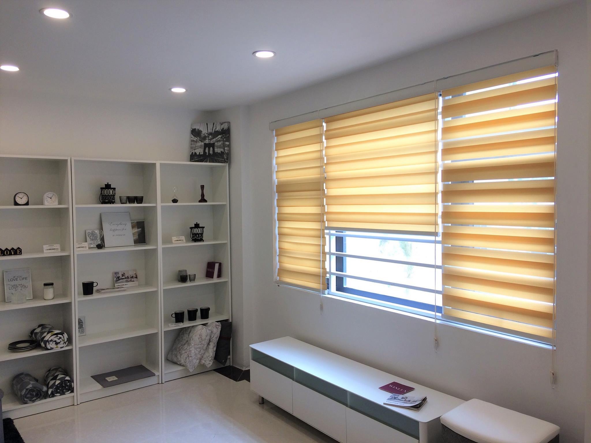 Rèm cầu vồng Hàn Quốc điều hòa ánh sáng