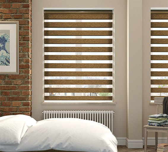 Rèm cầu vồng giúp căn phòng sáng tự nhiên