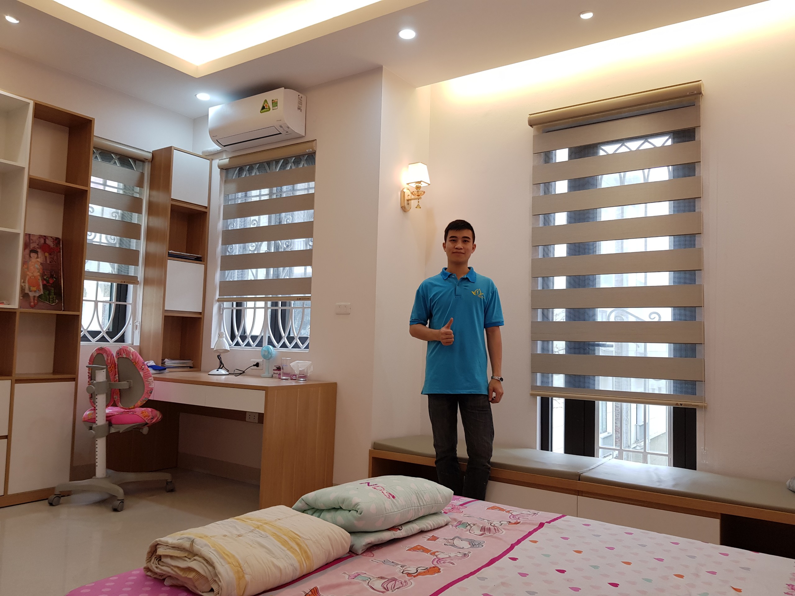 Rèm Khánh Đường lắp đặt rèm cửa tận nhà