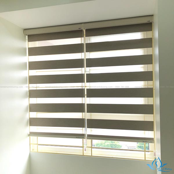 Rèm cầu vồng Hàn Quốc hiện đại cho chung cư Phạm Ngọc Thạch MA 671