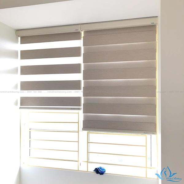 Rèm cầu vồng Hàn Quốc hiện đại cho chung cư Phạm Ngọc Thạch MA 671