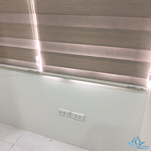 Rèm cầu vồng Hàn Quốc hiện đại cho chung cư Phạm Ngọc Thạch MA 671