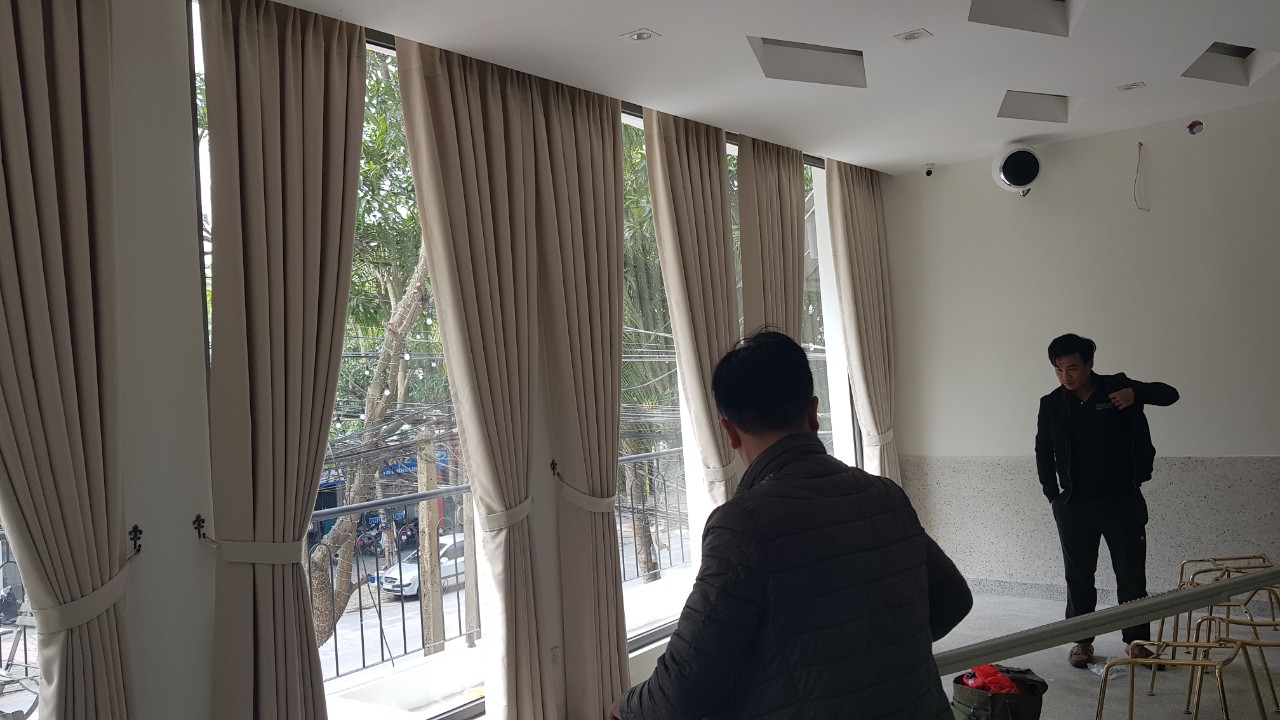 Thi công rèm vải ngoại tỉnh