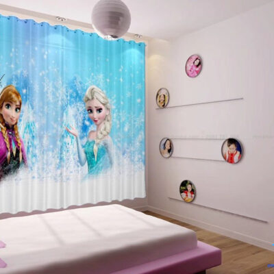 RT1 rèm in tranh phòng bé gái