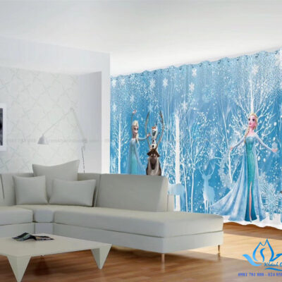 RT1 rèm in tranh phòng khách