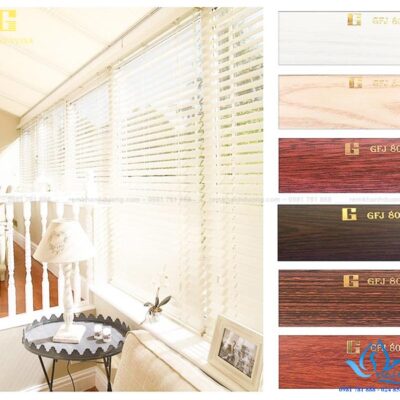 Bộ sưu tập rèm gỗ giá rẻ hãng Goldsunvina GFJ 801-GFJ 806 tại Hà Nội