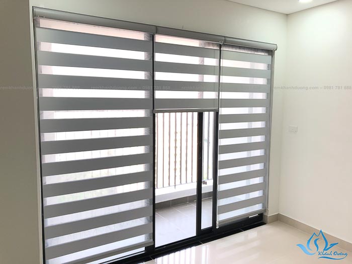 Rèm cửa cầu vồng hiện đại TV 641 cho chung cư Vinaconex Bắc Từ Liêm
