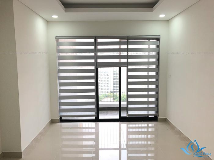 Rèm cửa cầu vồng hiện đại TV 641 cho chung cư Vinaconex Bắc Từ Liêm