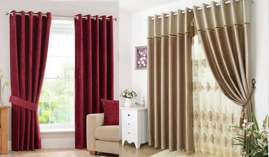 Rèm vải 2 lớp - các kiểu rèm cửa đẹp