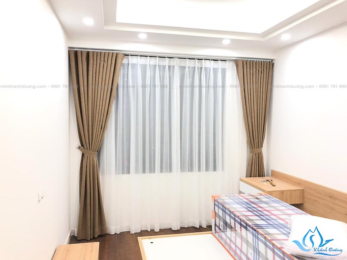 Rèm vải thô cho chung cư D’Capitale Trần Duy Hưng mã GP 485 Rèm vải thô cho chung cư D’Capitale Trần Duy Hưng mã GP 485