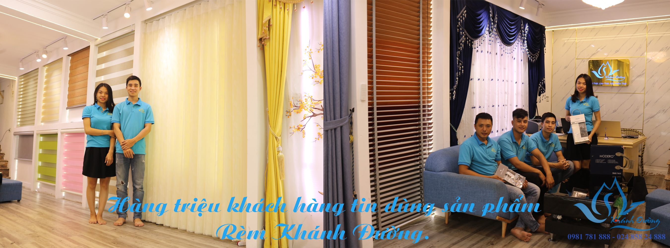 Rèm Khánh Đường là một trong những địa chỉ tin cậy cung cấp rèm cuốn và nhiều loại rèm khác