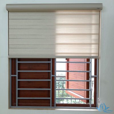 Lắp đặt rèm cầu vồng PE 731 ở chung cư huyện Đan Phượng, Hà Nội