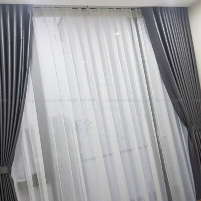 GA5-6 rèm vải hai lớp giá rẻ