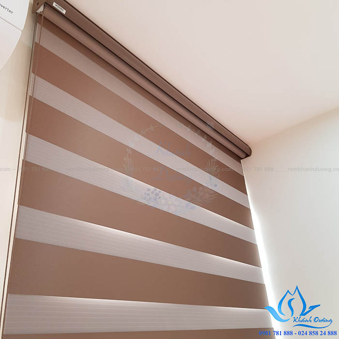 Lắp đặt rèm cuốn Hàn Quốc cho phòng ngủ Quang Trung, Hà Nội PO 352