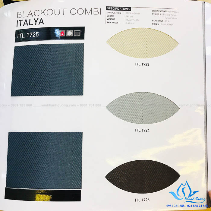 Mành cầu vồng chất lượng cao tại quận Long Biên, Hà Nội ITL 1725