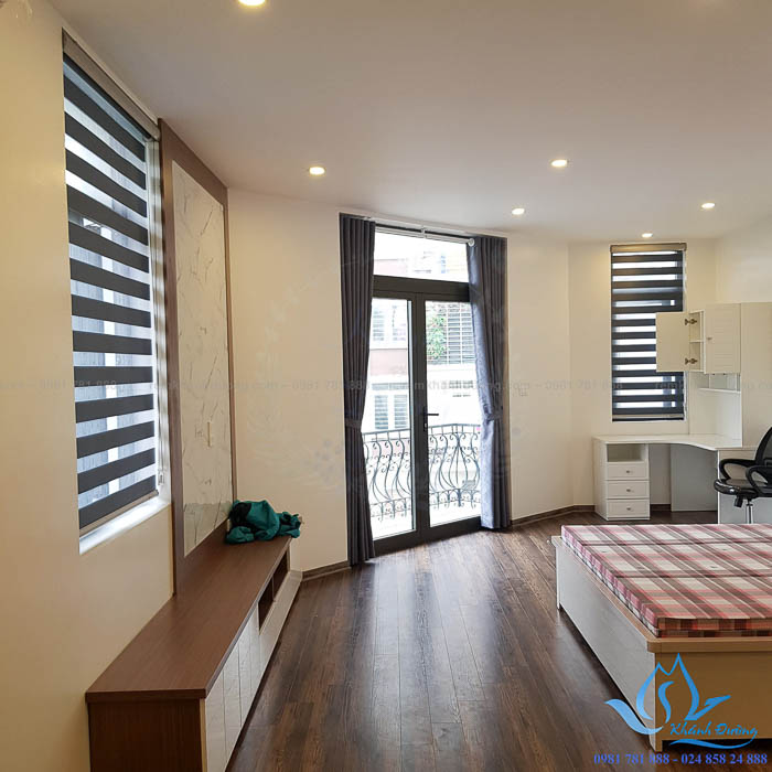 Mẫu rèm cửa cầu vồng MODERO chung cư cao cấp tại Tố Hữu- Hà Nội BS1009