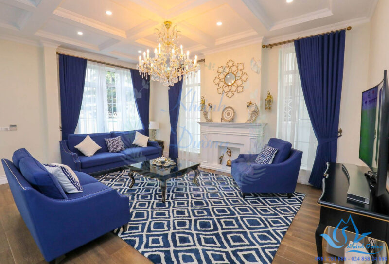 Rèm cửa cho phòng khách lớn