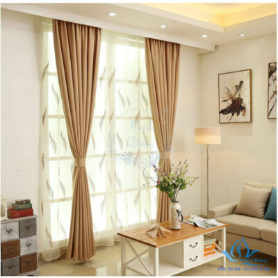 rèm vải màu vàng đẹp nhất