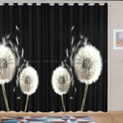 RT8 rèm in hình bồ công anh