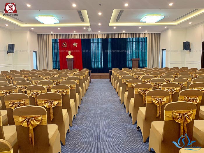 Phông rèm hội trường đẹp nhất tại Nguyễn Trường Tộ, Hà Nội HT17